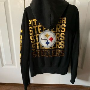 Pittsburgh Steelers Women’s PINK Zip Up Jacket